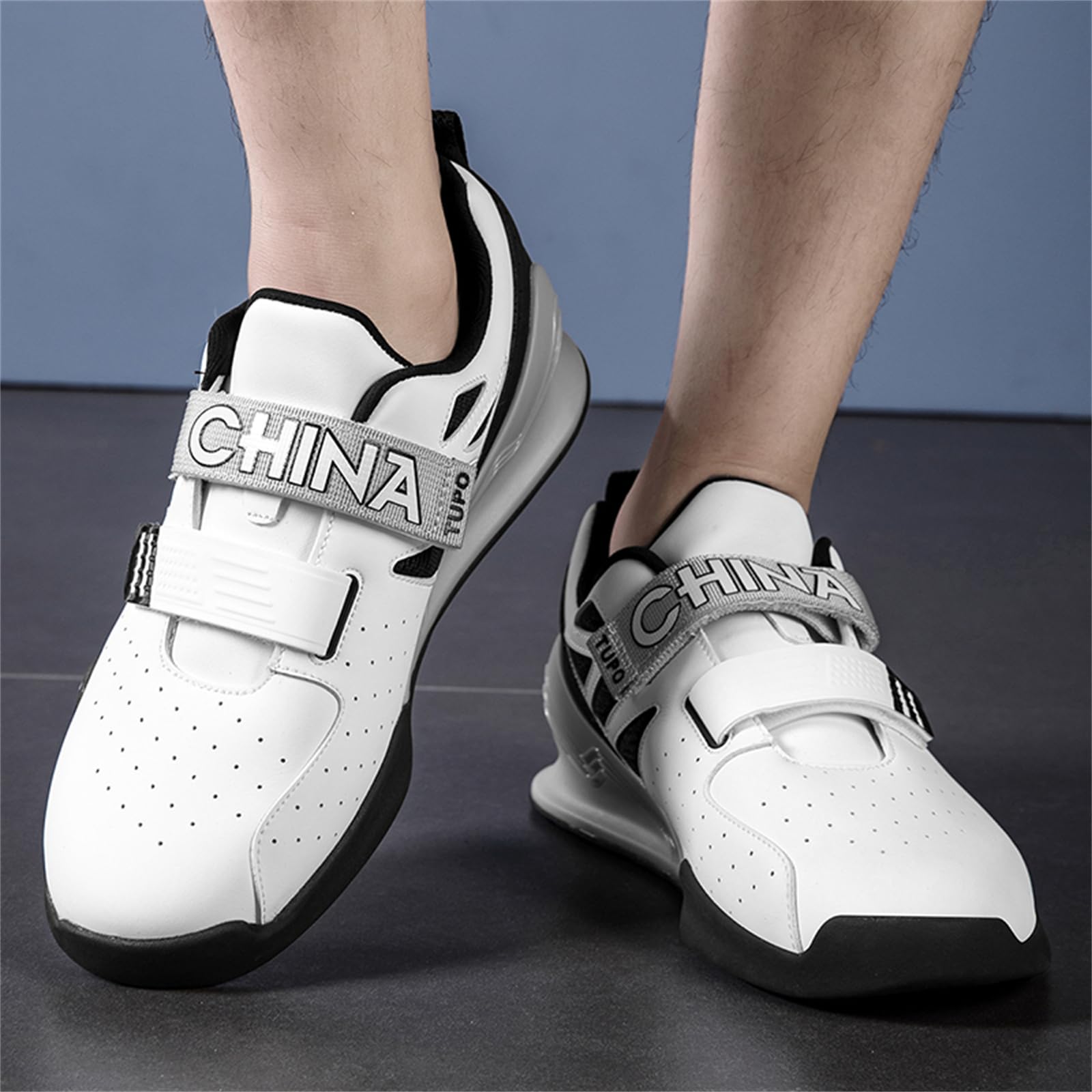JiuQing Scarpe da Sollevamento Pesi Professionali per Uomo E Donna Scarpe da Cross Training per Palestra Squat E Powerlifting
