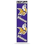 Rico Industries NFL Minnesota Vikings Die Cut 4-Piece The Quad Sticker Sheet