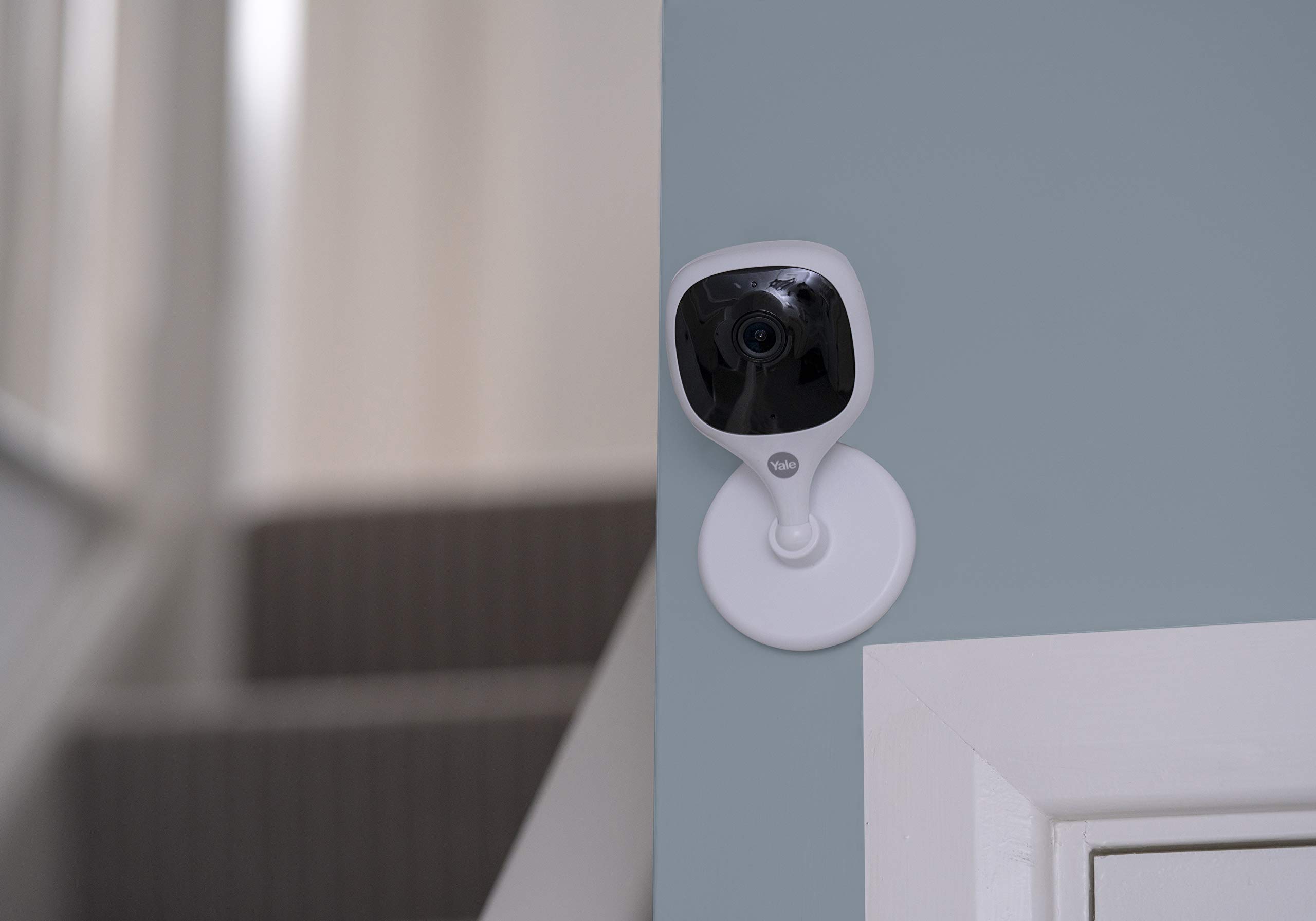 Yale - Cámara IP para Interiores, SV-DF7I-W, Uso Interior, 720P, Alerta vía Móvil, Uso Interior