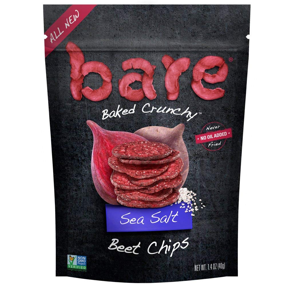 bare Snacks Baked Strawberry Banana Chips, 2.7oz bag