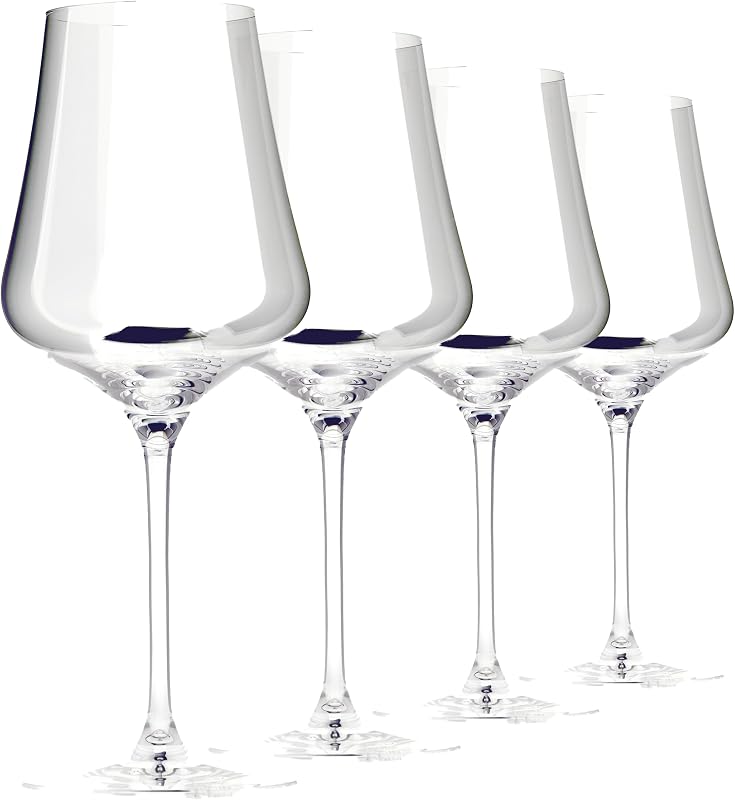 Gabriel-Glas StandArt Copas de vino de cristal, juego de 4 con cajas de regalo, copa de vino universal premium para vino tinto y blanco, aptas para lavavajillas, sin plomo, 16 oz.