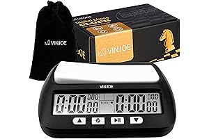 Professional Chess Clock Digital Timer for Board Games