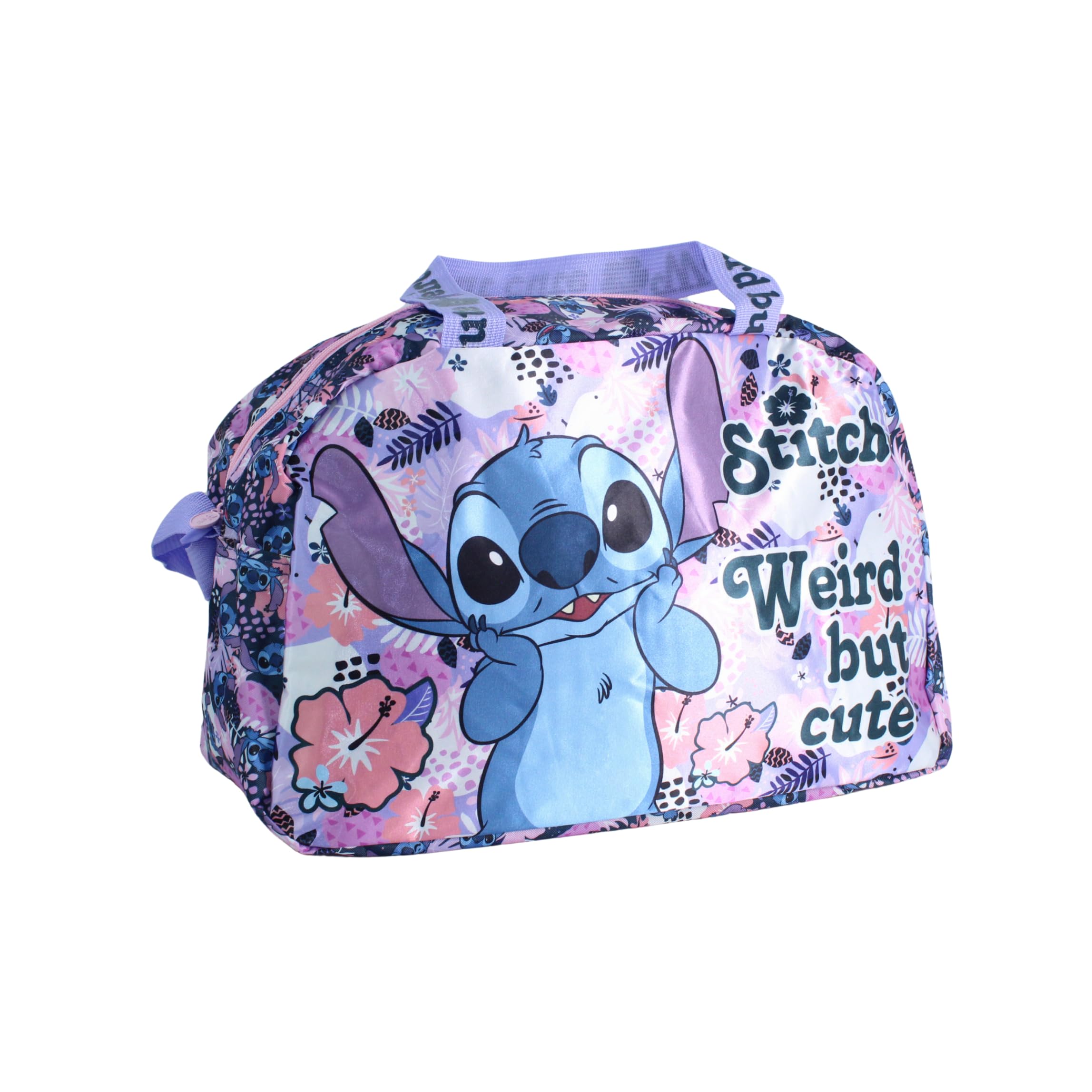 Disney Stitch Bolsa Deporte, Bolso de Gimnasio para Niñas, Bolsa de Equipaje Infantil, Accesorios Regalo para Niñas