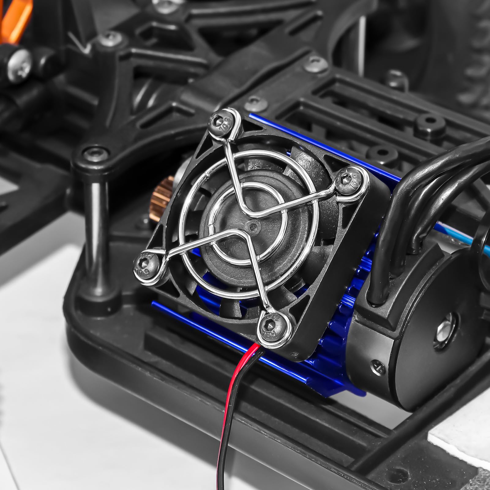 30mm Fan Rc Car Esc Brushless 5-6V Motor Radiator With 5V Cooling Fan ...