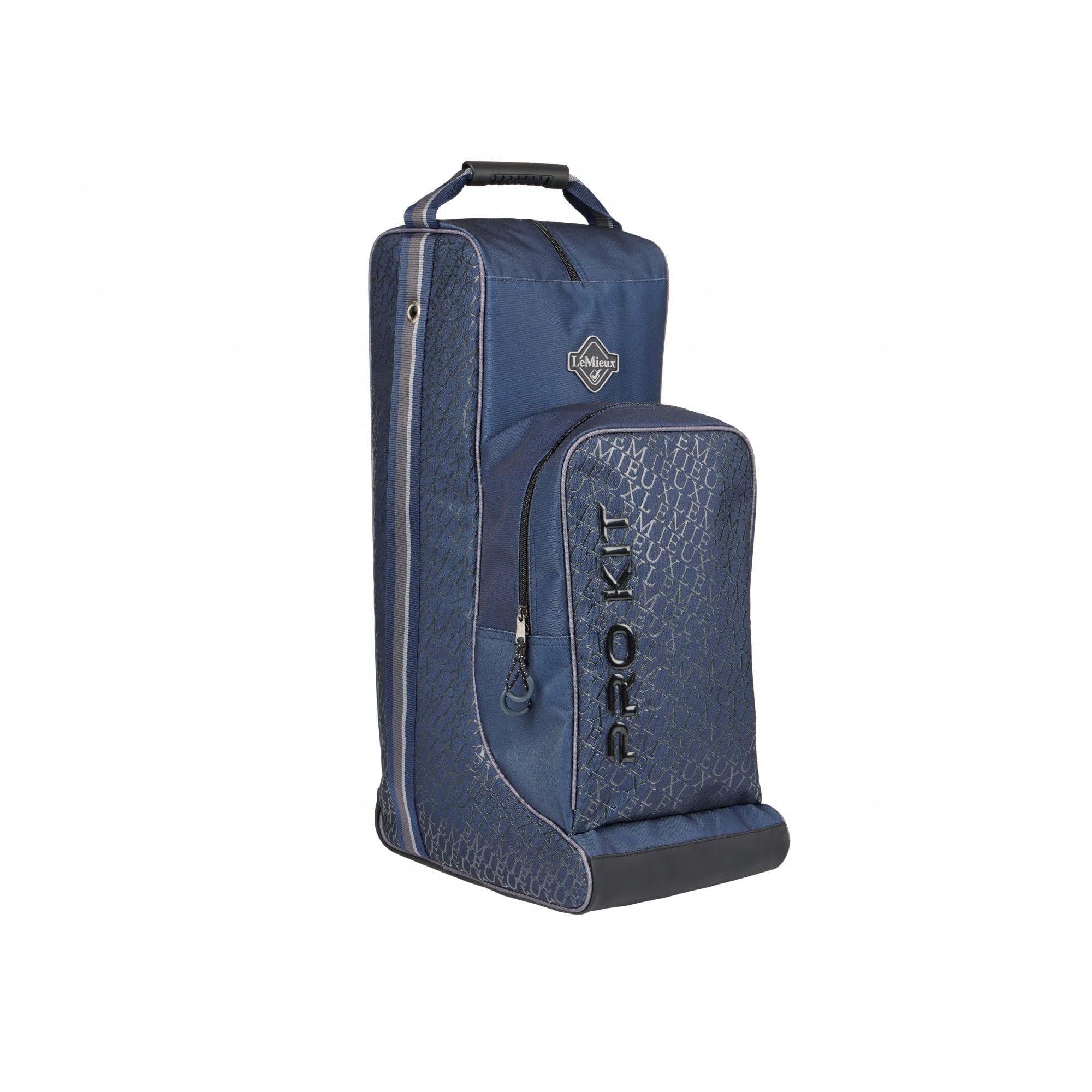 Elite Pro Boot & Hat Bag - Strong Waterproof Outer - Padded Divider Between Boots - Comfort Grip Handle - Navy