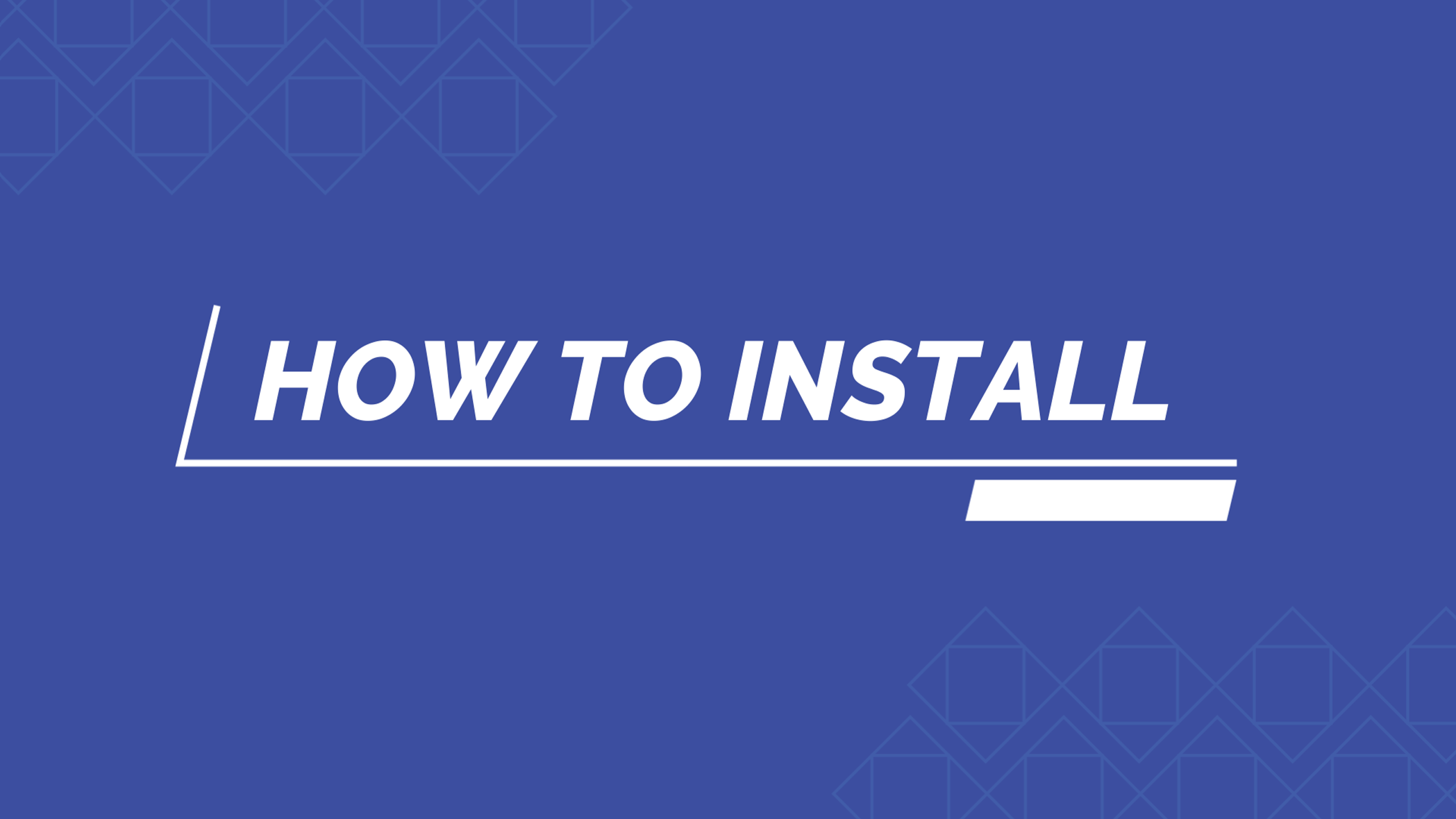 Watch How to Install on Amazon Live
