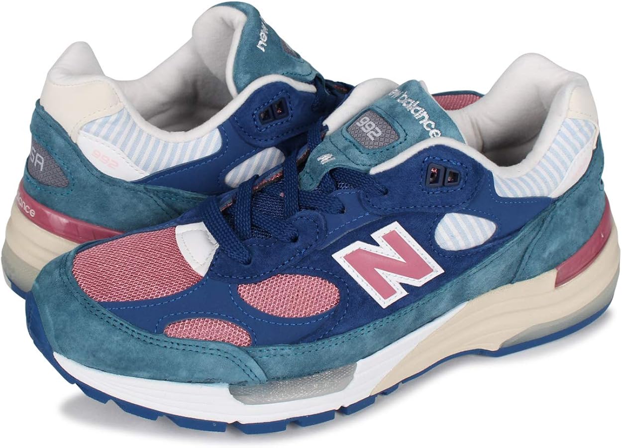 Amazon | [ニューバランス] 992 スニーカー ブルー M992NT [並行輸入品 