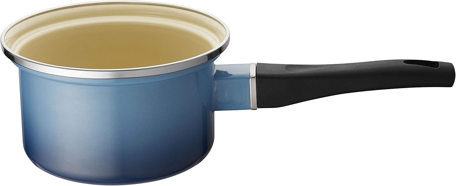 ル・クルーゼ(Le Creuset) ホーロー 鍋 EOS ソースパン 14 cm マリン