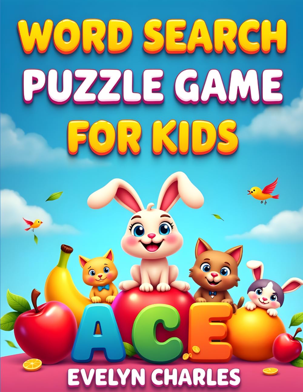 Word Puzzle -Kids Learning Activities Book Ages 3-10