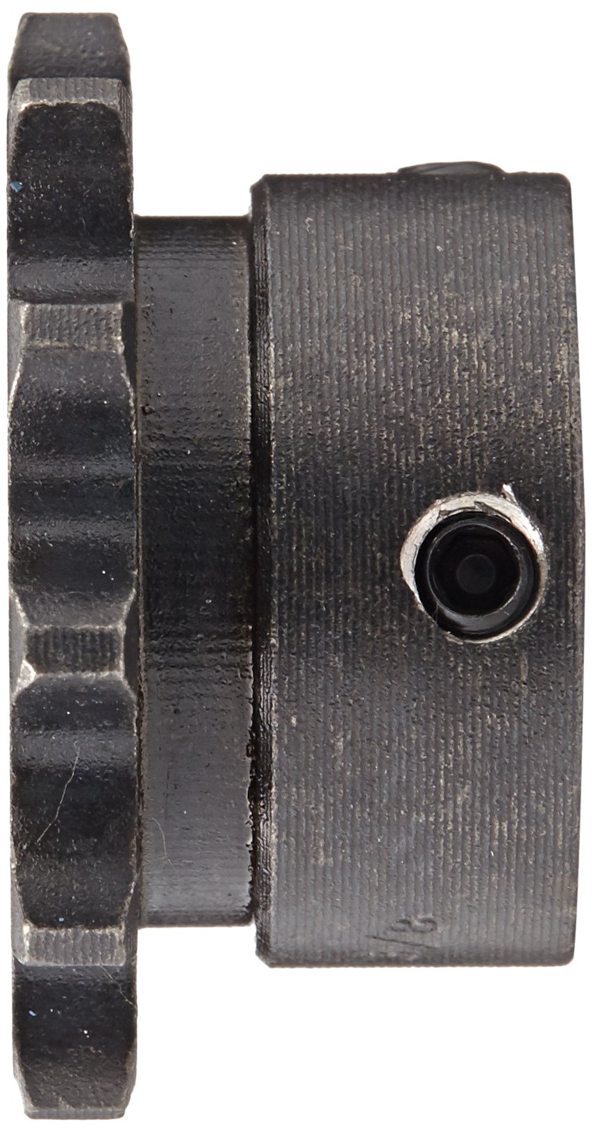 Martin Roller Chain Sprocket, Bored-to-Size, Type B Hub, Single Strand, 35 Chain Size, 0.375