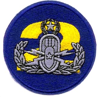 EOD-2 Explosive Ordnance Disposal Unit 2 Color Patch Vietnam
