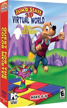Jumpstart 3D Virtual World Quest for the Color Meister