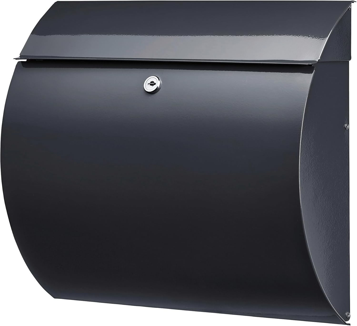 BURG-WÄCHTER, Post Box Toscana, Modena 856 ANT, Black, 38660
