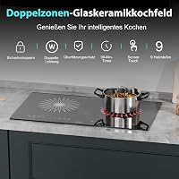 Hobsir hob Üvegkerámia Főzőlap 2 Égővel 3200W Beépíthető Asztalra Szerelhető - 60CM-602SGB1 4