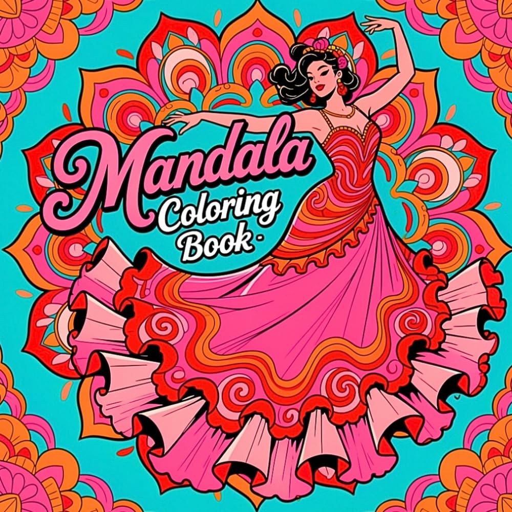 Mandala Coloring Book for Adult Stress Free Creativity and Inner Calm Featuring Detailed Mandala Designs for Mindfulness Relaxation and Artistic Expression