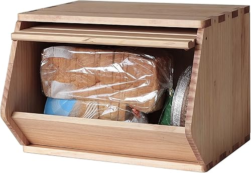 Cofres apilables de madera maciza, contenedores con tapas, caja de juguetes modular de madera, organizadores de almacenamiento de armario, gabinete