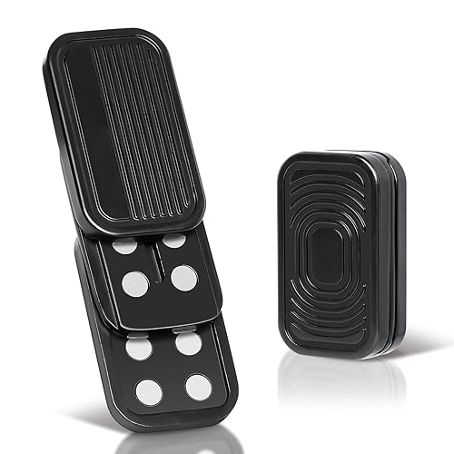 ITOKEY Fidget Toys, EDC Metal Fidget Slider Toys, Stress Relief EDC Fidget Toy, Magnetic Metal ADHD Fidget Toys, Office Desk Fidgets Gifts Stress Figette Toys for Adults