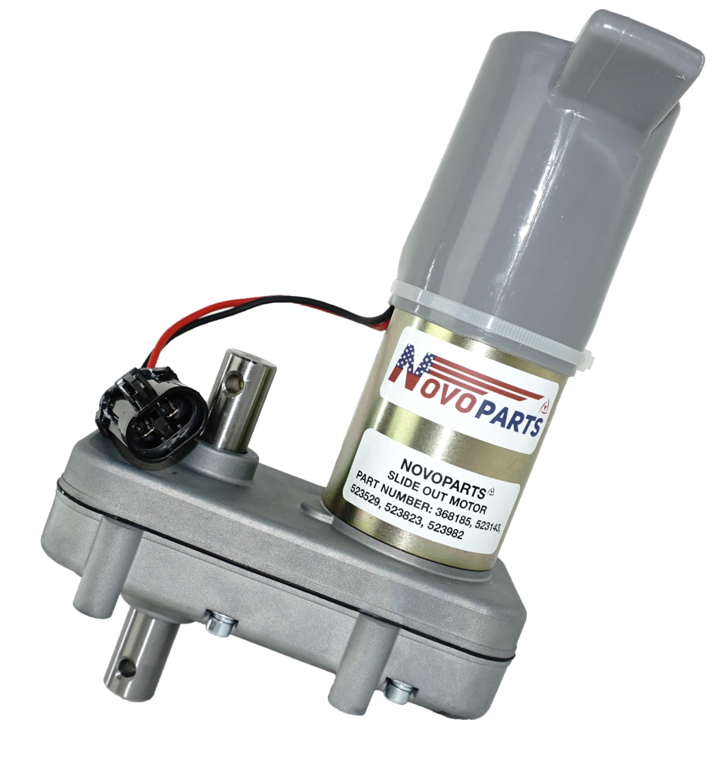 NOVOPARTS 368185 RV Slide Out Motor Replacement for Power Gear Slide Out Motor 523143 523529 523823 523982