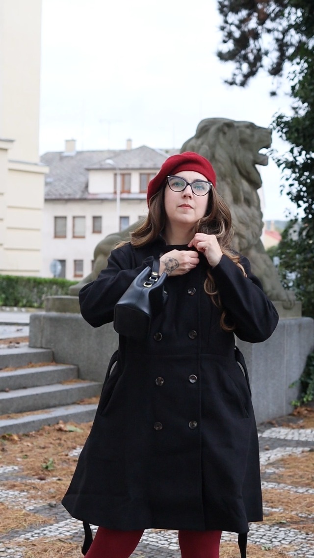 Amazon.com: Hanna Nikole Plus Size Wool P-Coat with Belt Double