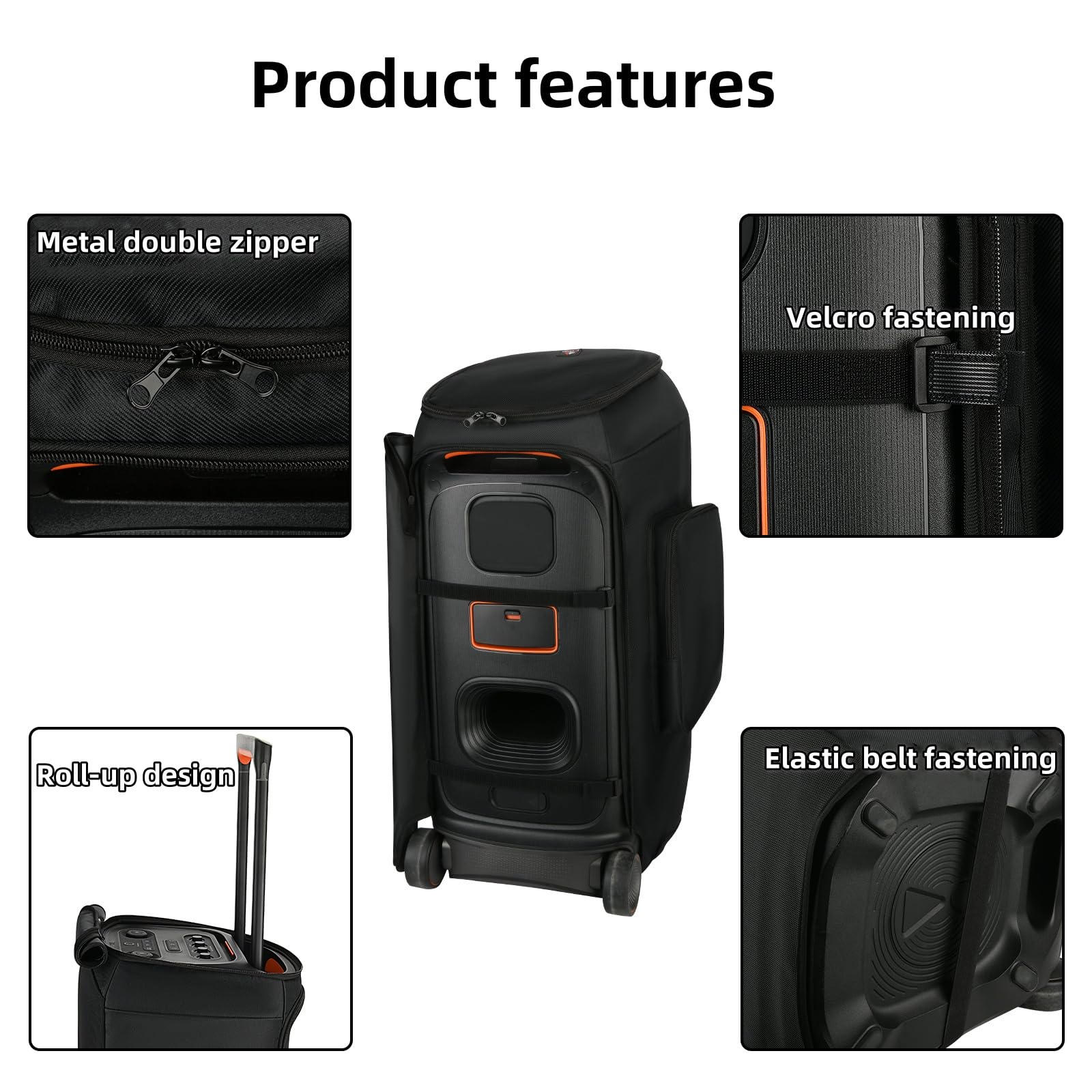 Housse anti-poussière pour haut-parleur JBL PartyBox Stage 320 - Housse de protection en maille de nylon