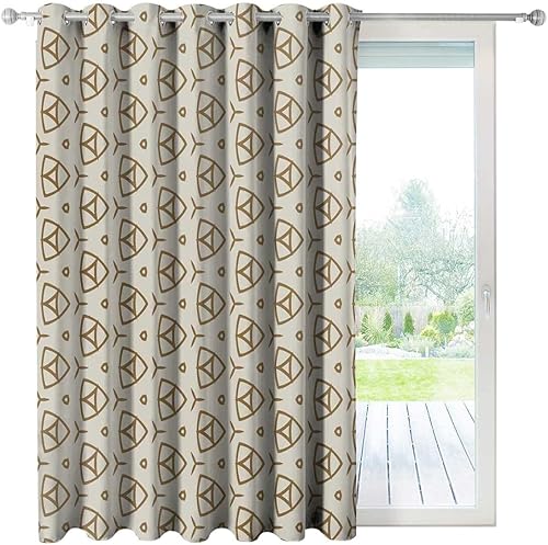 Miniatura 7 de Landscapes - Cortinas opacas para el atardecer y la noche para el dormitorio, cortinas opacas para el dormitorio, 1 panel, 40 pulgadas de ancho x 47