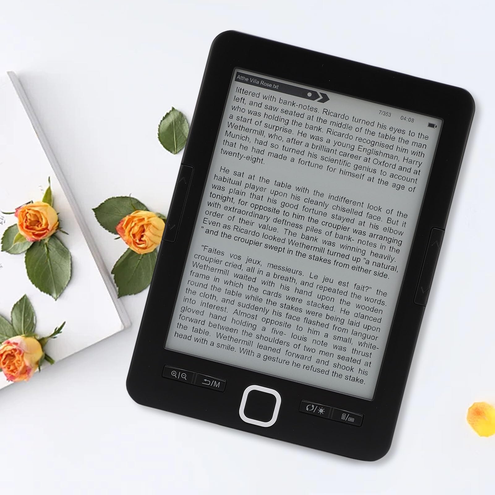 Amazon.com: BK6033 Ebook Reader, 6in EInk Screen E Reader, Built