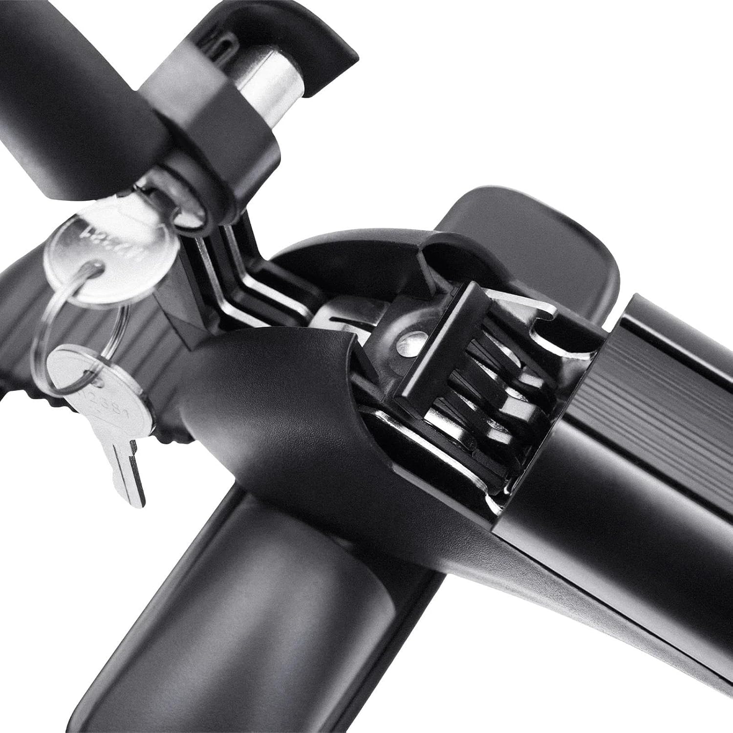 ルーフラッククロスバー 車用ルーフラック 2個セット 100cm アルミ製荷物クロスバー ロック付き 4ドアまたは5ドア車用 ブラッ