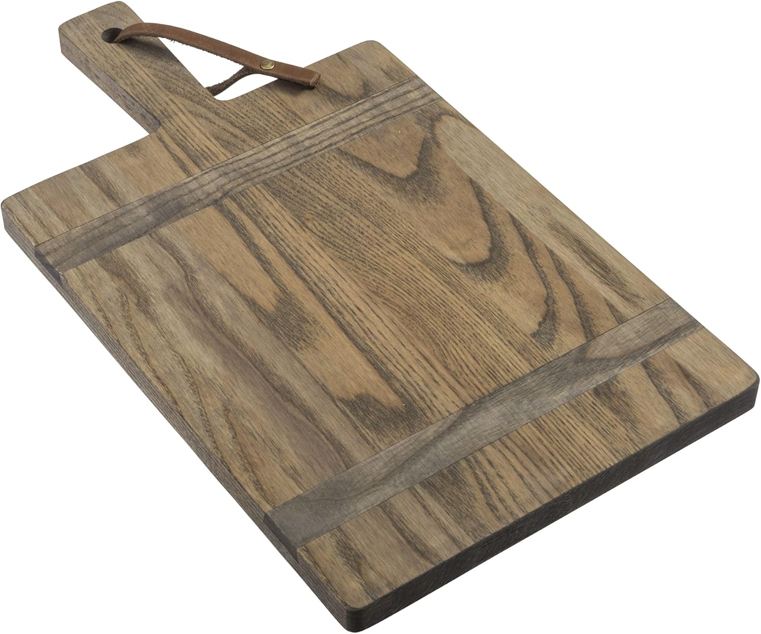 JK Adams 1761 Wood Dessert, Pastry, and Appetizer Serving Board, Ash Rectangle Serving Board, 15 1/2" x 8 1/2, Driftwood, Medium (1761-SIX)