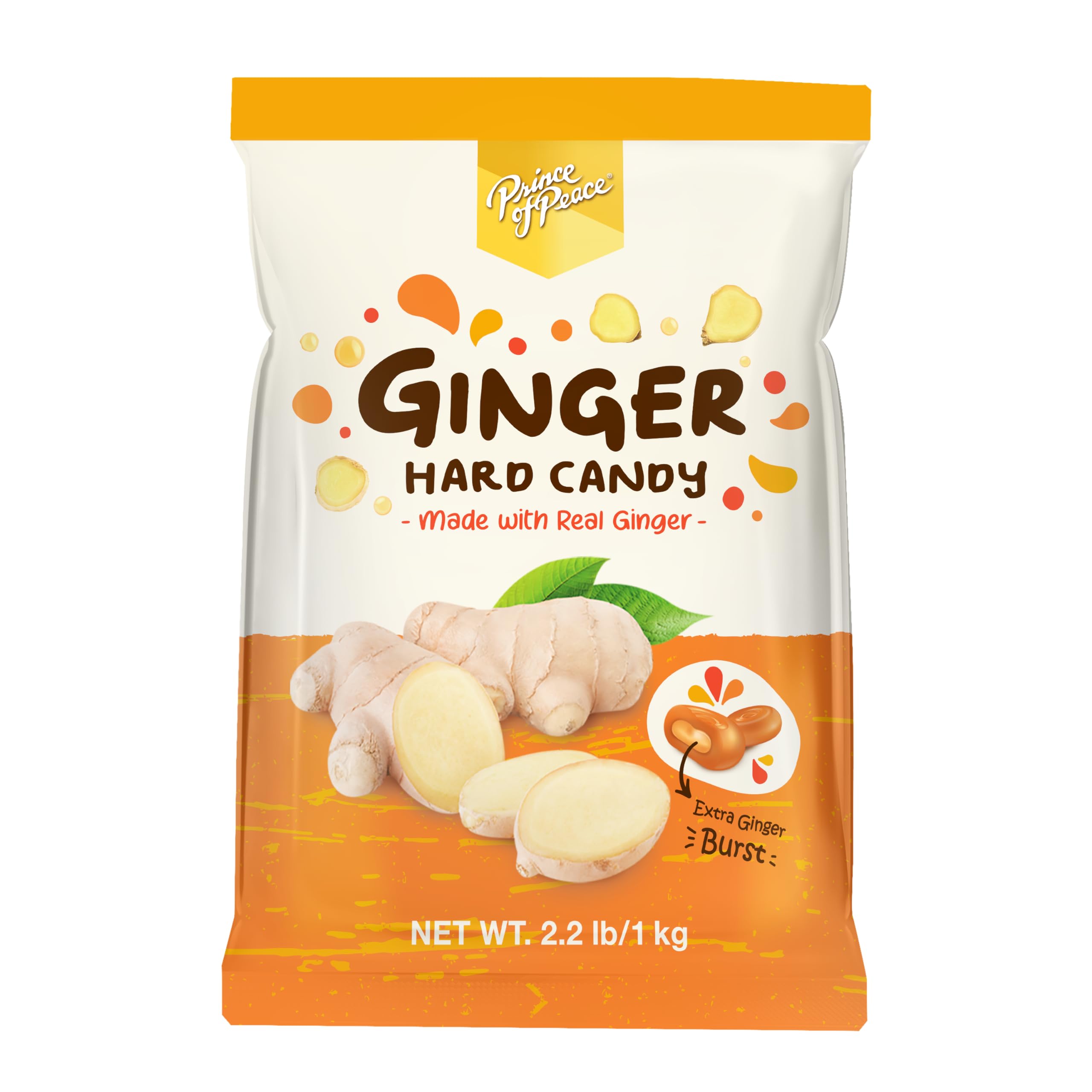 Prince of Peace Ginger Hard Candy-1 Kg