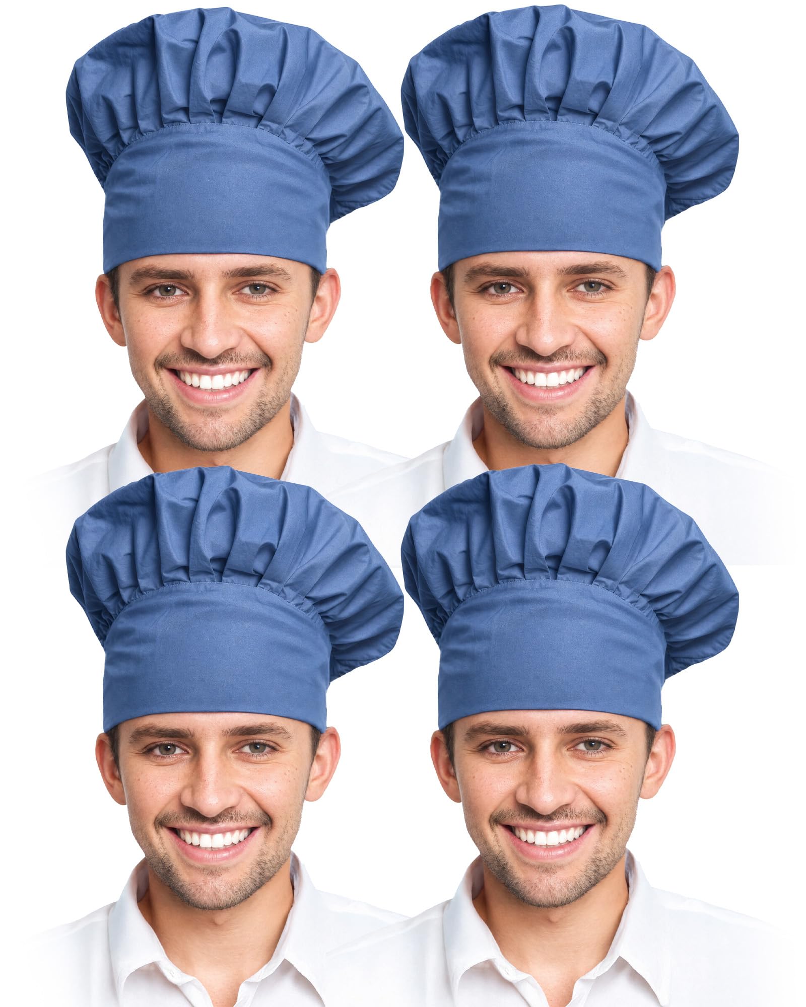 Xeoxarel Chef Hat for Men/Women, Baker Kitchen Cooking Cap