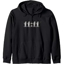 Palm Angels 1111 Synchronicity Numerology Angel Zip Hoodie