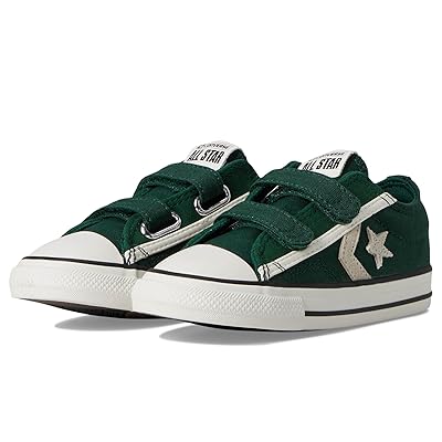 Converse Kids Star Player 76 Easy On Luxe (Toddler) Boys Shoes Green Envy/White/Black