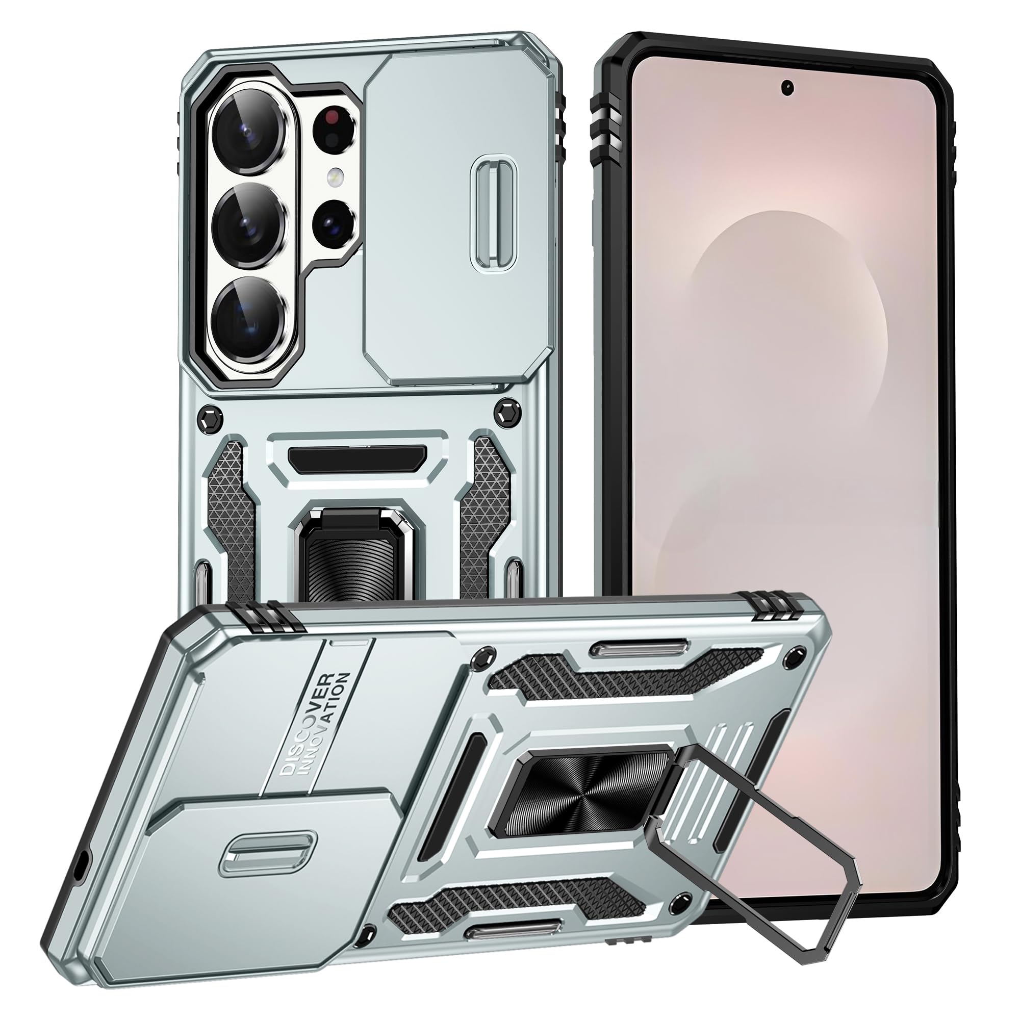 Amazon.co.jp: MPHSZJEO 対応 Galaxy S26 Ultra 用ケース リング付き