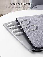 Vista 7 de Lemorele Kit de transmisor y receptor HDMI inalámbrico, extensor HDMI inalámbrico portátil, Plug & Play, 2.45G rango de 98 pies, conector HDMI