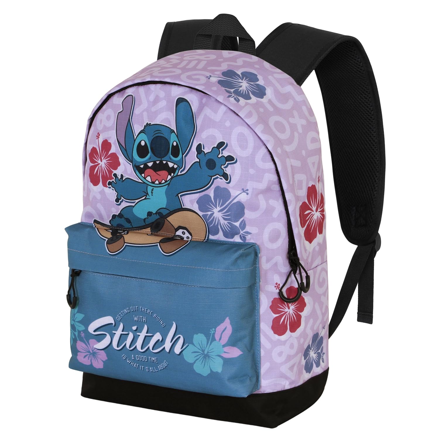Disney Lilo and Stitch Skate-FAN HS Backpack 2.2, Lilac, 31 x 44 cm, Capacity 24 L