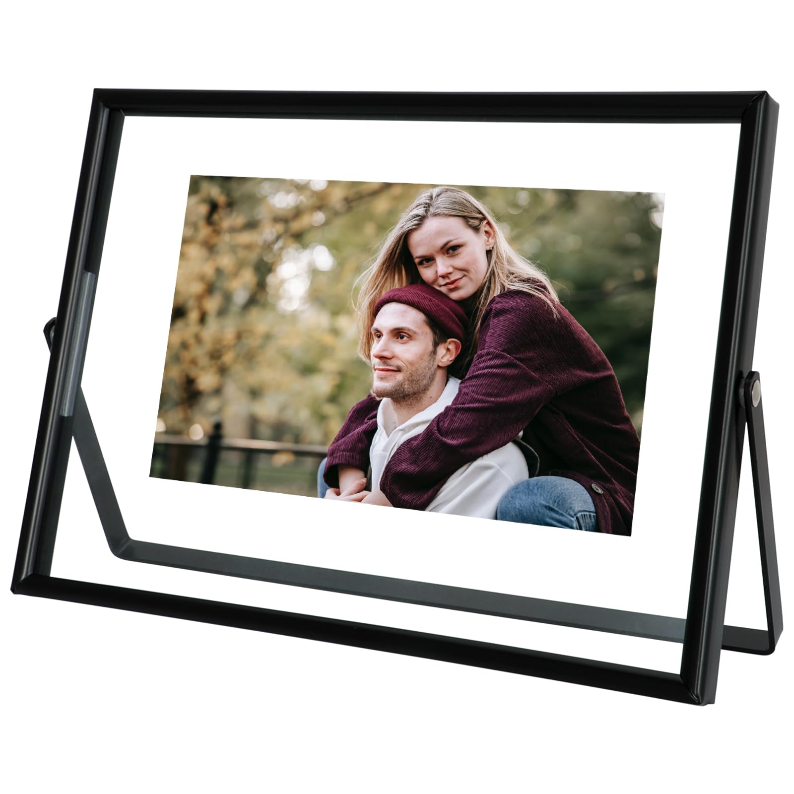 AhaGo Black Floating Frame