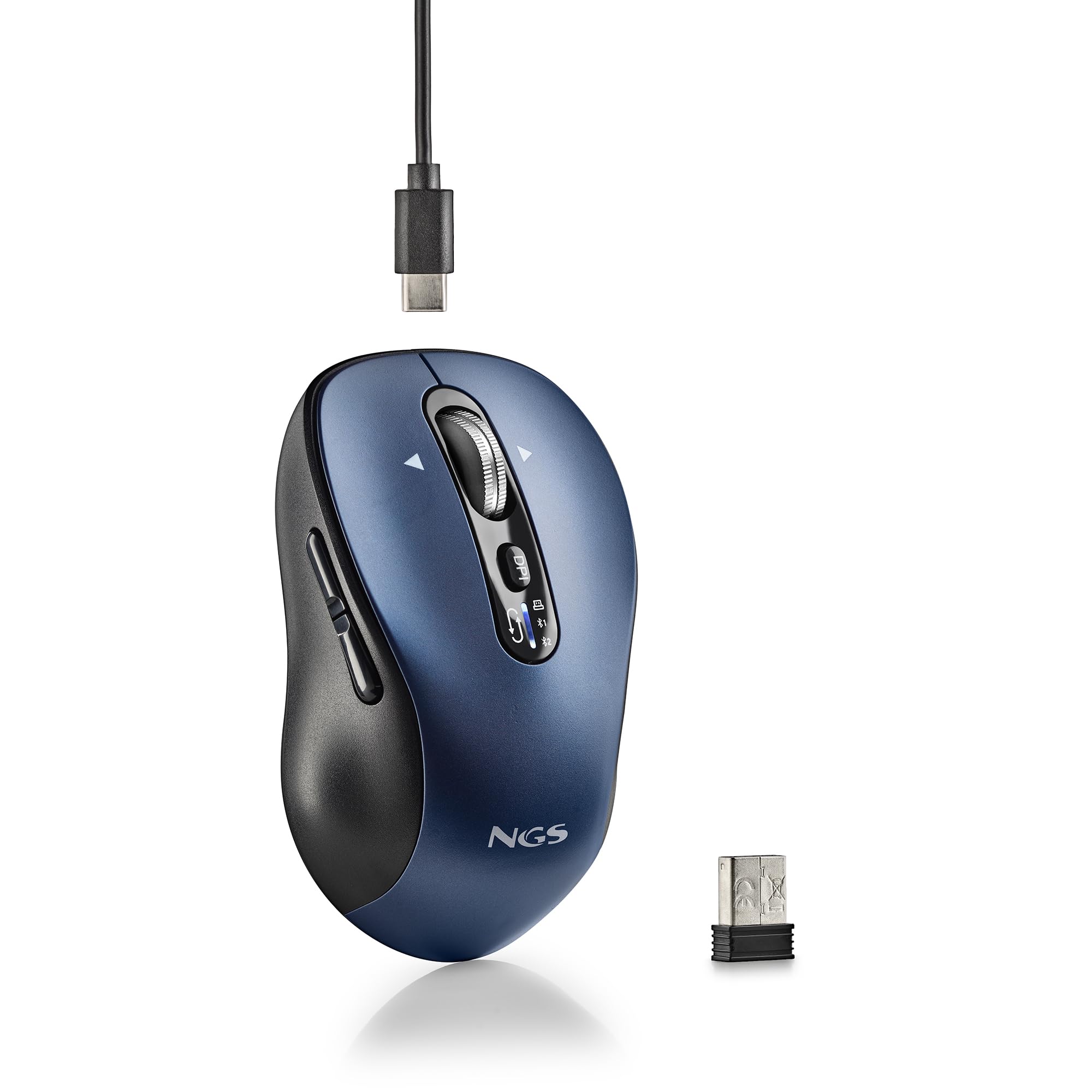 NGS INFINITY RB mouse Office Ambidextrous RF Wireless + Bluetooth Optical 3200
