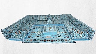 Floor Cushions,Arabic Majlis,U Shaped Arabic Sofa Set,Traditional Design Arabic Lounge Set,Arabic Jalsa, Sectional Sofa, Floor Pillows