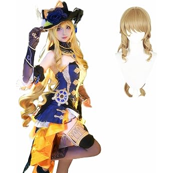 Fiamll Navia Cosplay Kenshin Navia Kost m Outfit Uniform Kleid Navia Hut Full Set Halloween XL