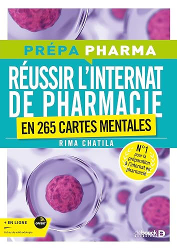 Réussir l'internat de pharmacie en 265 cartes mentales