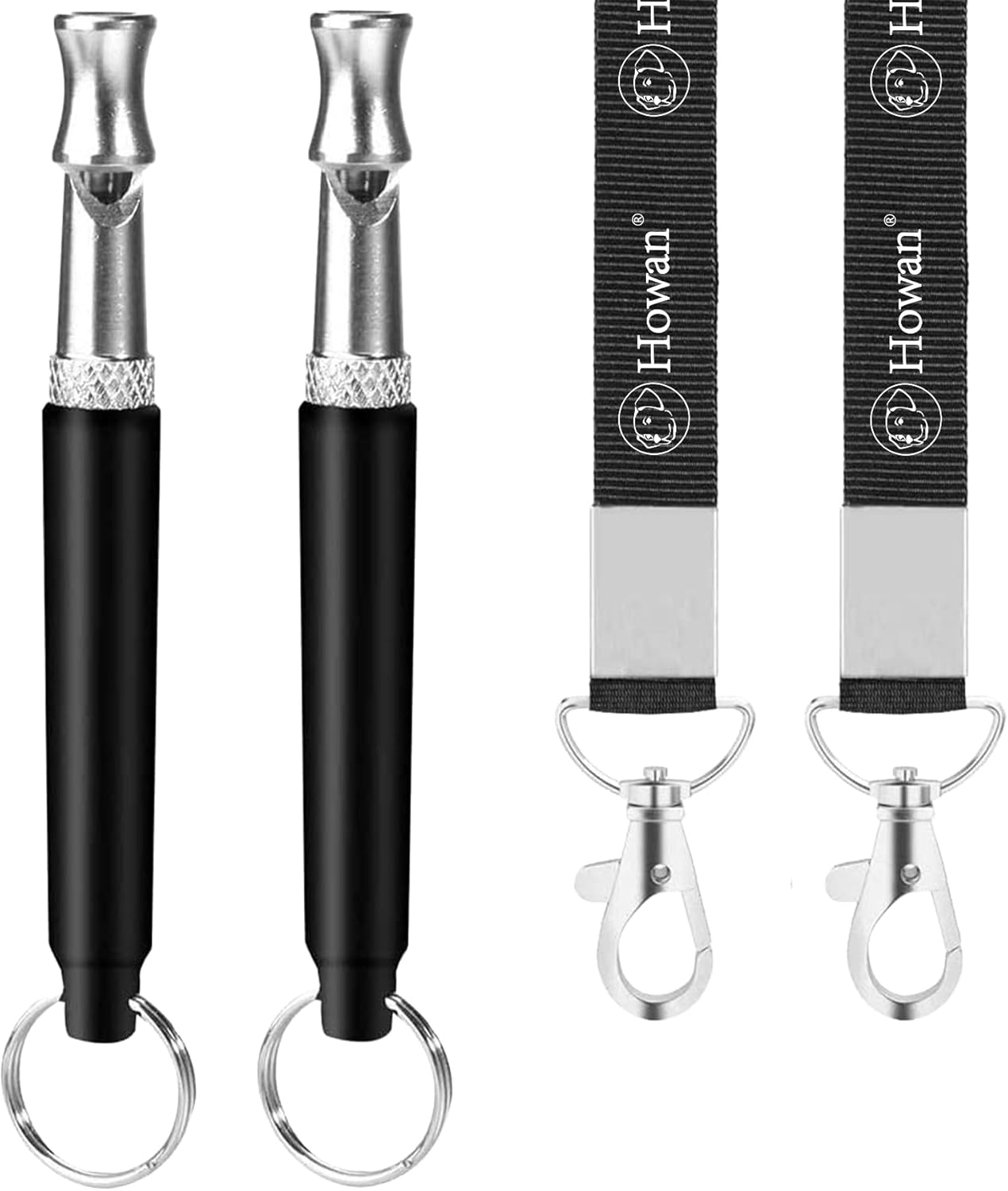 Howan Dog Whistle,Adjustable Pitch for Stop Barking Recall