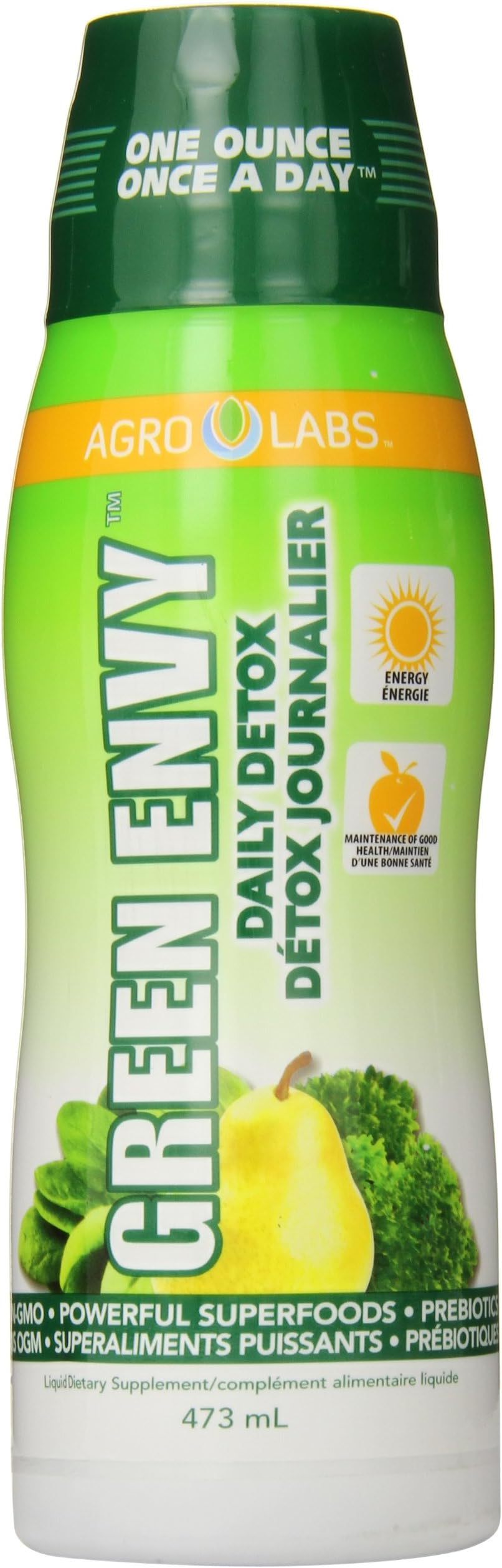 Green Envy Daily Detox Supplement, 16 Fluid Ounce