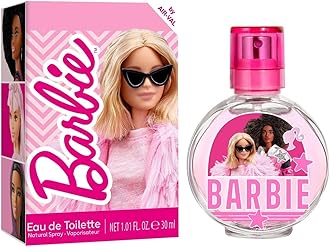 Barbie Children Eau de Toilette Natural Perfume Spray, Vegan and Dermatologically tested EDT Spray for Kids - Safe Daily Fragrance Gift, 30ml