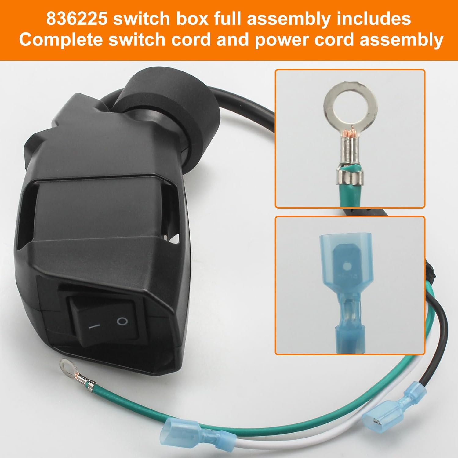 Switch Box Full Assembly for ProTeam 836225, Compatible with Super Coach Pro 10 Parts & Super Coach Pro 6