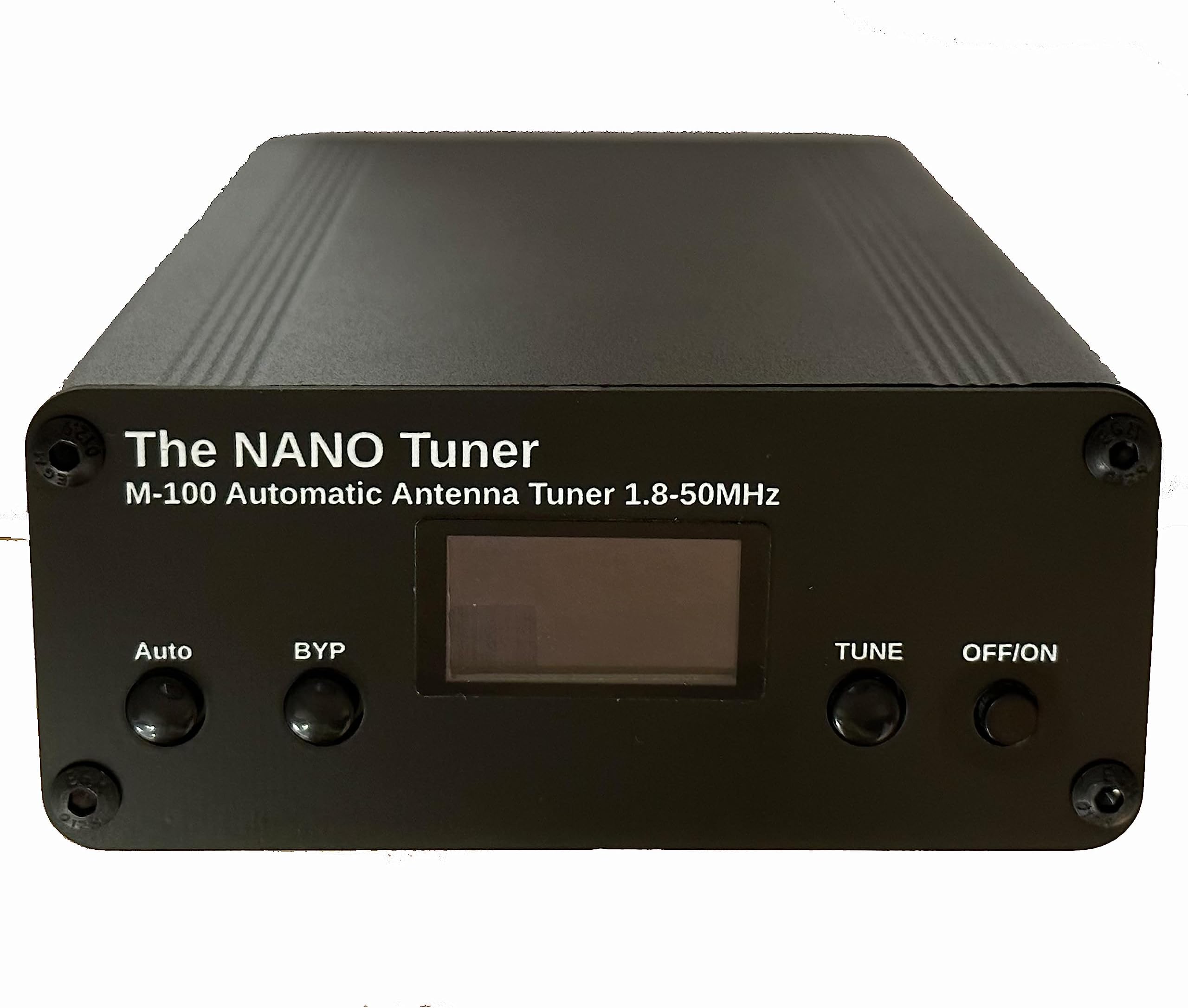 Antenna Tuner M-100 Tiny 100W Automatic Antenna Tuner OLED Display 1.8-55MHz 7 * 7 ATU