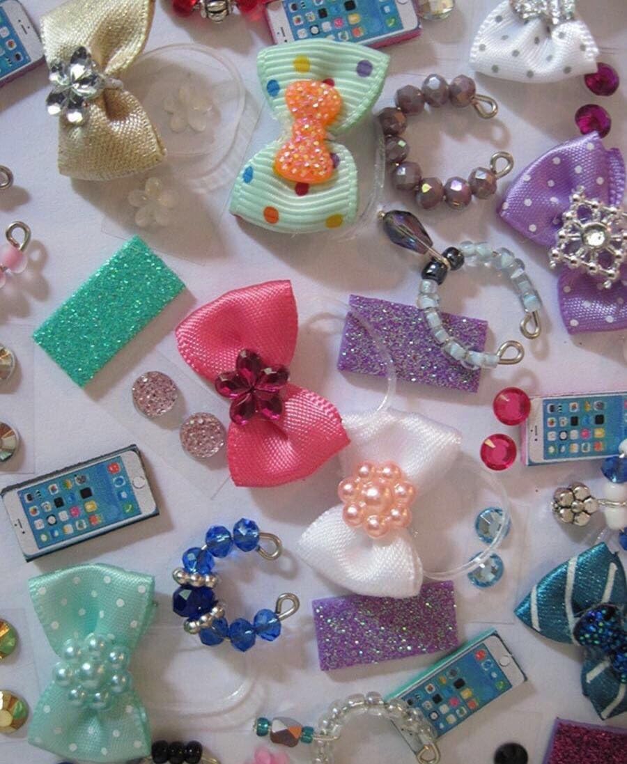 happyblockbuilder Compatible with Littlest Pet Shop Lps 4PC Clothes Accessories Grab Bag Random Custom Lot Bows