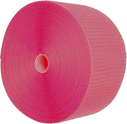 Tumbl Trak Sujetador de gancho para alfombra, 42 pies de largo y 4 pulgadas de ancho, cierre de gancho para costuras de espuma adheridas de