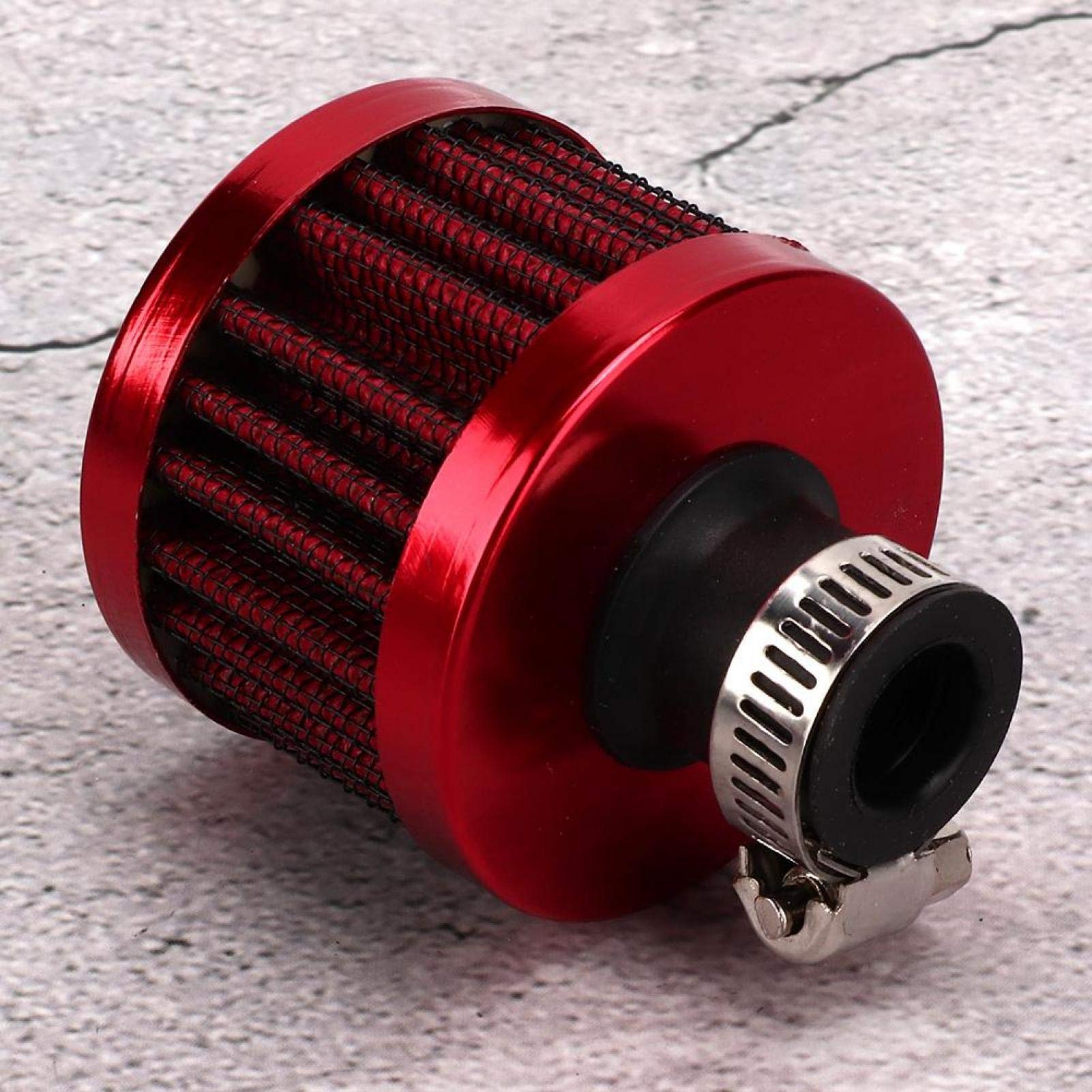 Filtre à Air Mini 13 Mm (0.5") - Pour Reniflard Carter, Bleu, Universel, Facile à Installer Sans Outil - 7