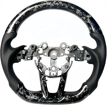 Carbon Fiber Steering Wheel Compatible With Mazda 3 5 6 7 CX3 CX4 CX5 CX9 MX-5 RX-8 Axela Atenza Car Accessories