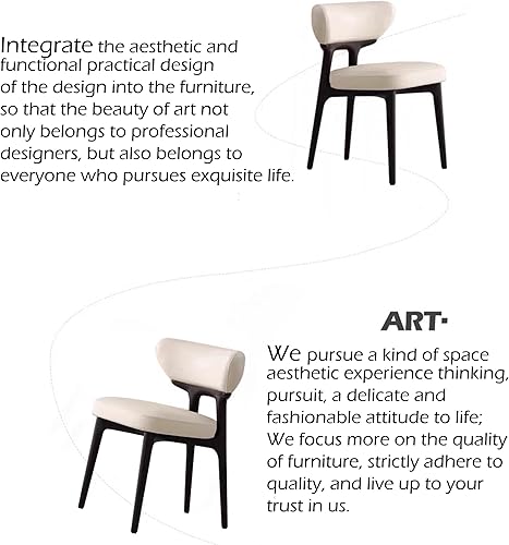 Miniatura 7 de Juego de 2 sillas de comedor modernas, elegantes sillas de comedor con respaldo alto, sillas laterales tapizadas de cocina con patas de madera